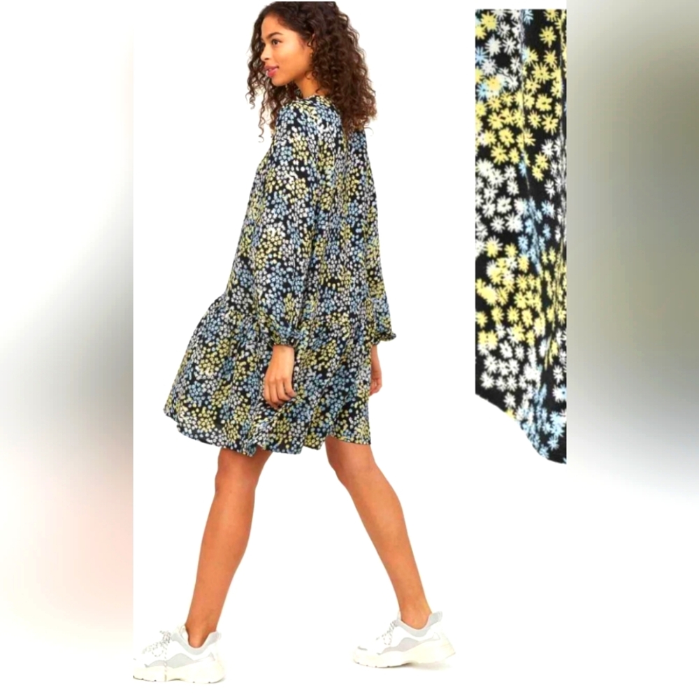 NWOT H&M Ditsy Floral Midi